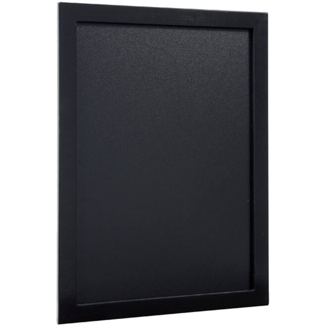 Krijtbord Securit wand 30x40cm zwart hout