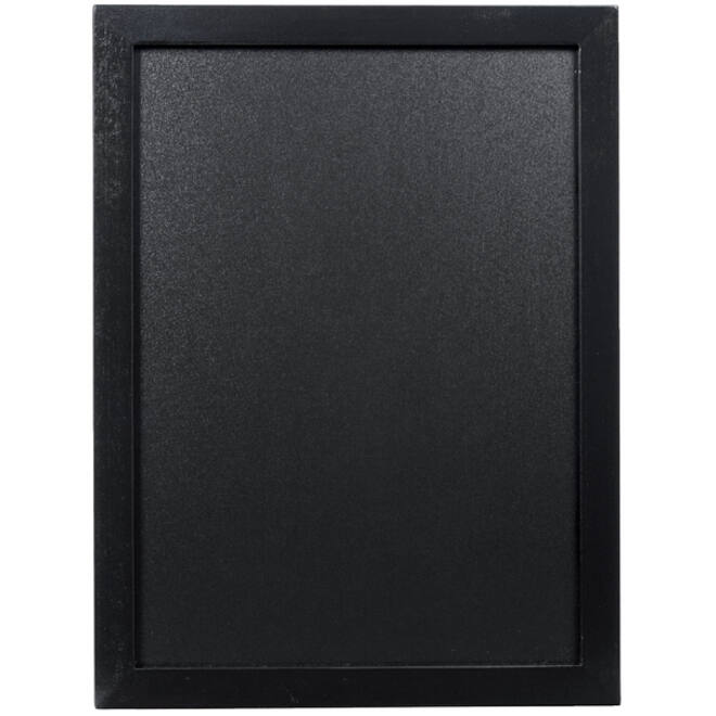 Krijtbord Securit wand 30x40cm zwart hout