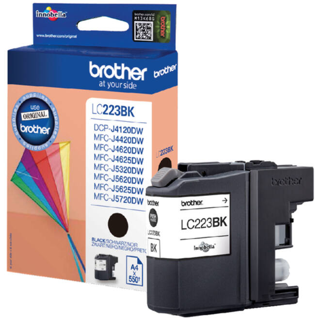 Inktcartridge Brother LC-223BK zwart