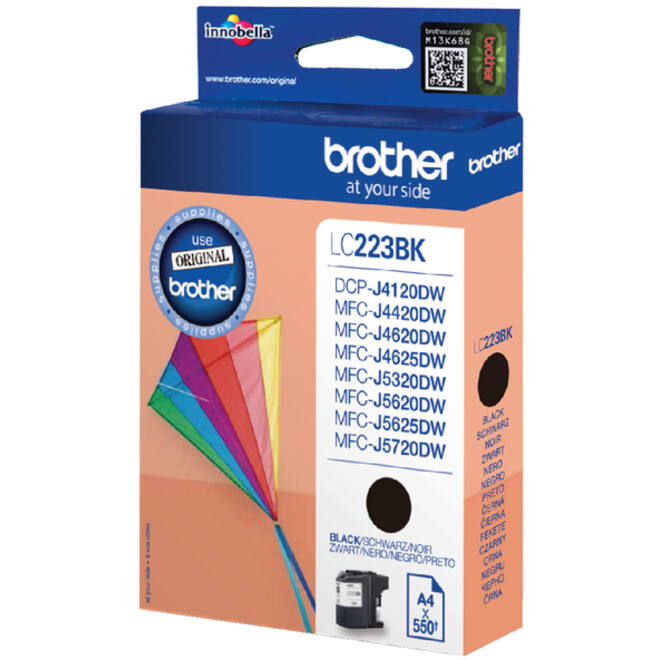 Inktcartridge Brother LC-223BK zwart