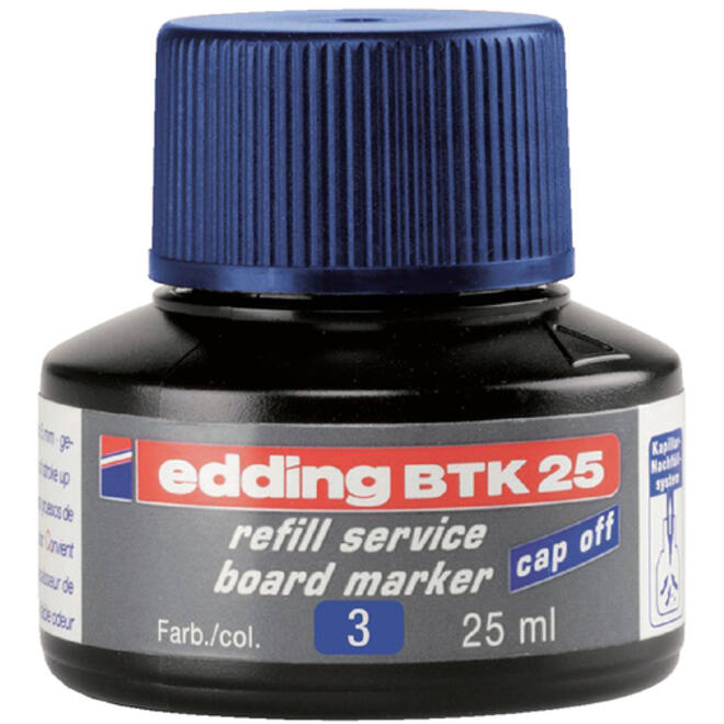 Viltstiftinkt edding BTK25 voor whiteboard blauw