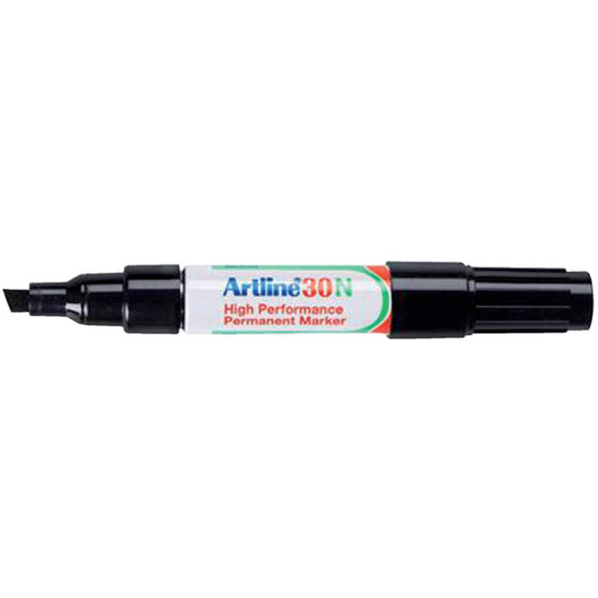 Viltstift Artline 30 schuin 2-5mm zwart