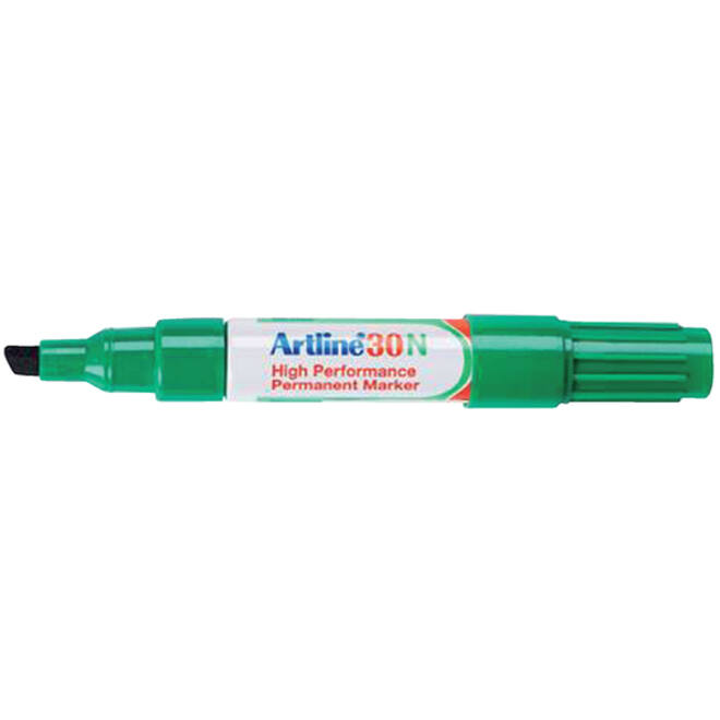 Viltstift Artline 30 schuin 2-5mm groen