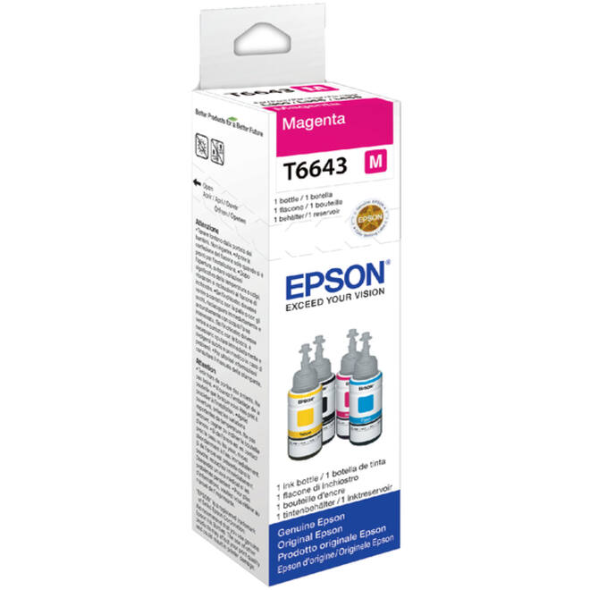 Navulinkt Epson T6643 rood