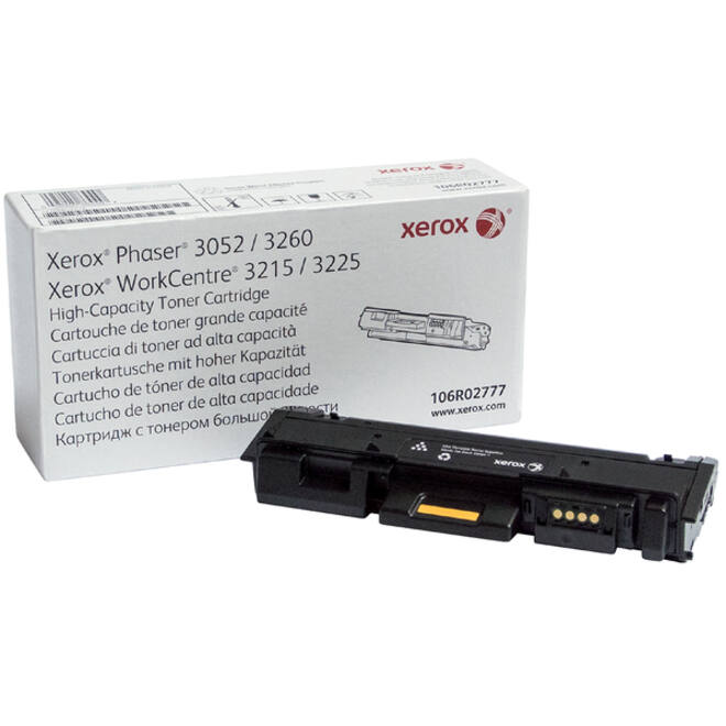 Tonercartridge Xerox 106R02777 zwart