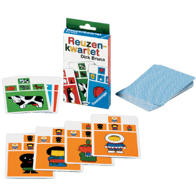Spel Ravensburger Dick Bruna reuzenkwartet
