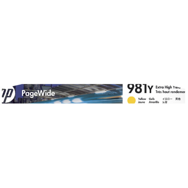 Inktcartridge HP L0R15A 981Y geel