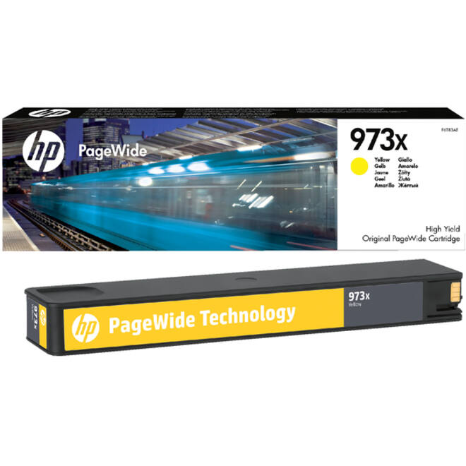 Inktcartridge HP F6T83AE 973X geel