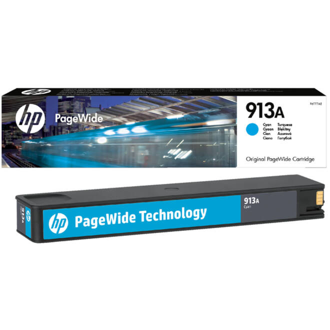 Inktcartridge HP F6T77AE 913A blauw