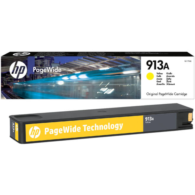 Inktcartridge HP F6T79AE 913A geel