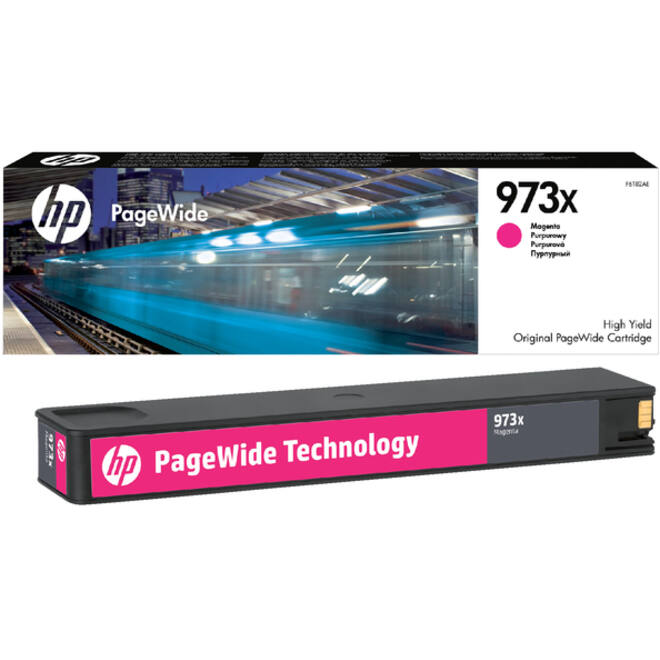 Inktcartridge HP F6T82AE 973X rood