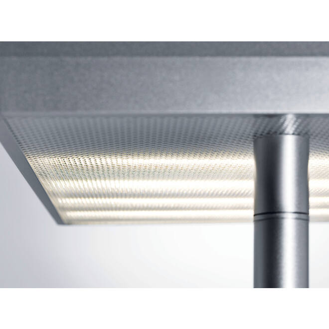 Vloerlamp Hansa led Maxlight aluminium
