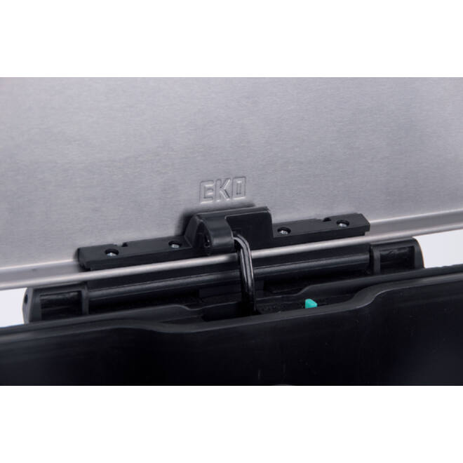 Afvalbak EKO E-Cube pedaalemmer 20liter RVS