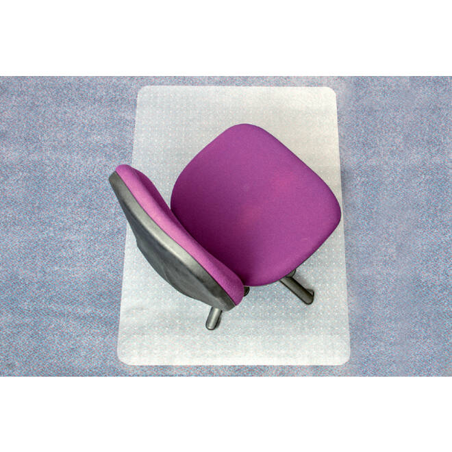 Stoelmat Floortex PVC 120x150cm voor zachte vloeren