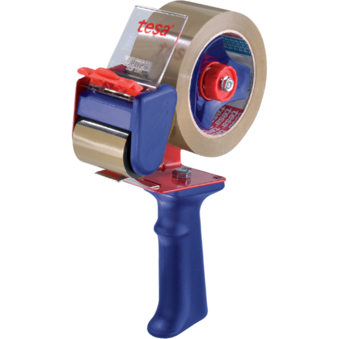 Handdozensluiter Tesa met 2 rollen 66mx50mm transparant