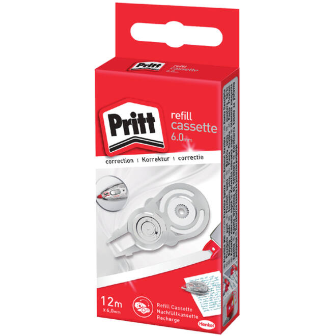 Correctierollervulling Pritt 6mmx12m flex