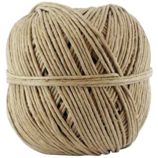 Henneptouw Muller 3-draads Ø ±2.4mm 100 gram ca 50 meter