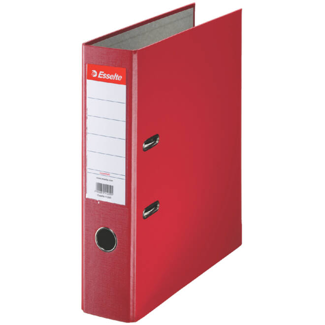 Ordner Esselte Essentials 75mm PP A4 rood
