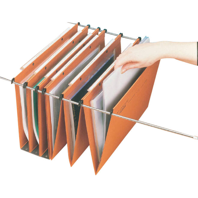 Hangmap Esselte Orgarex Kori 396x245 verticaal V-bodem oranje