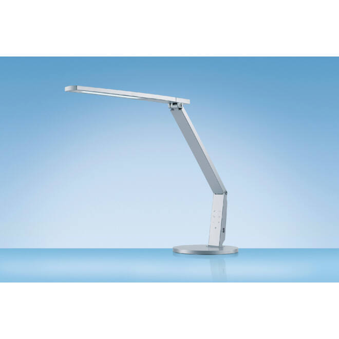 Bureaulamp Hansa led Vario Plus zilvergrijs