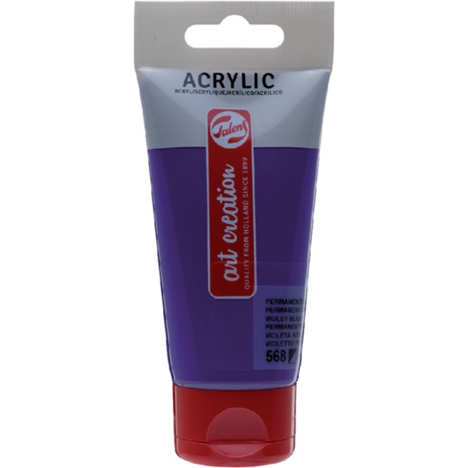 Acrylverf Talens Art Creation 568 permanentblauwviolet tube à 75ml