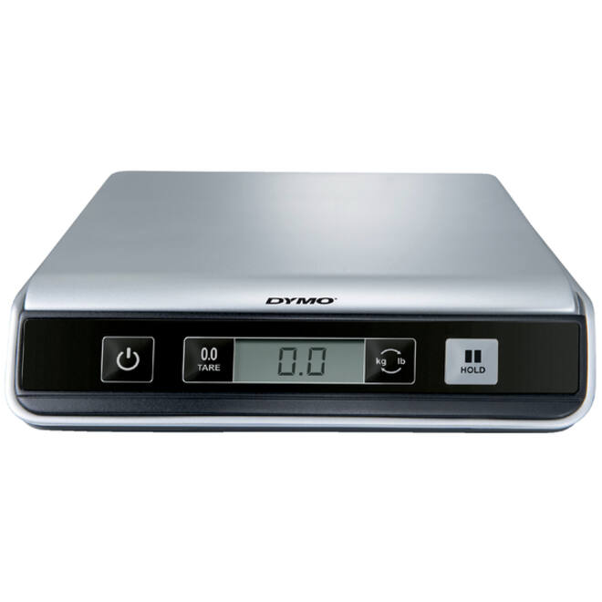 Pakketweger Dymo M10 digitaal tot 10 kilogram zilver/zwart