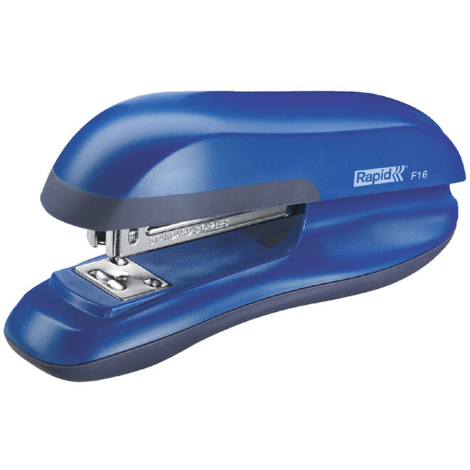 Bureaunietmachine Rapid Fashion full-strip F16 20 vel blauw
