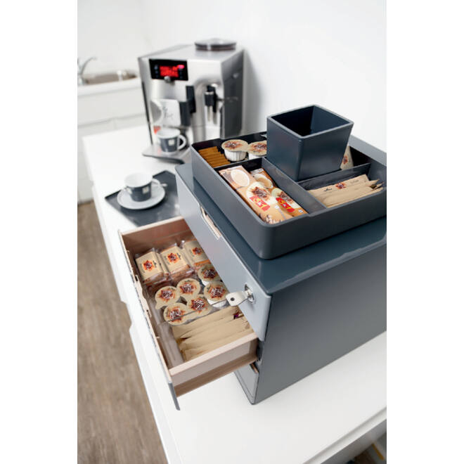 Coffee Point Box Durable 3385-58 antraciet-lichtgrijs