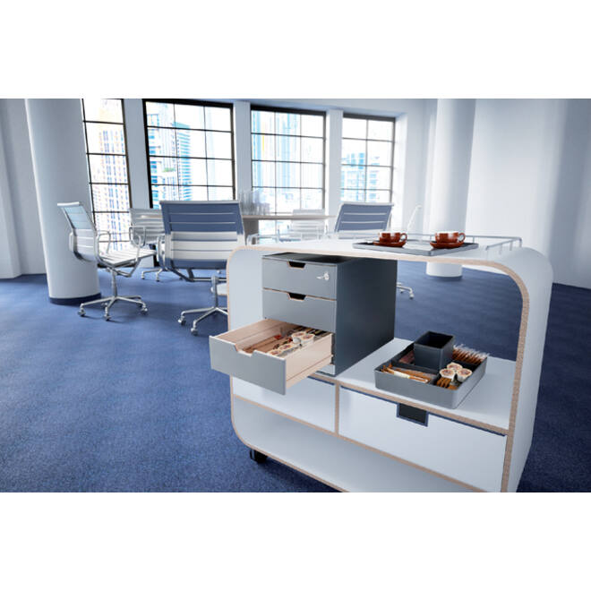 Coffee Point Box Durable 3385-58 antraciet-lichtgrijs