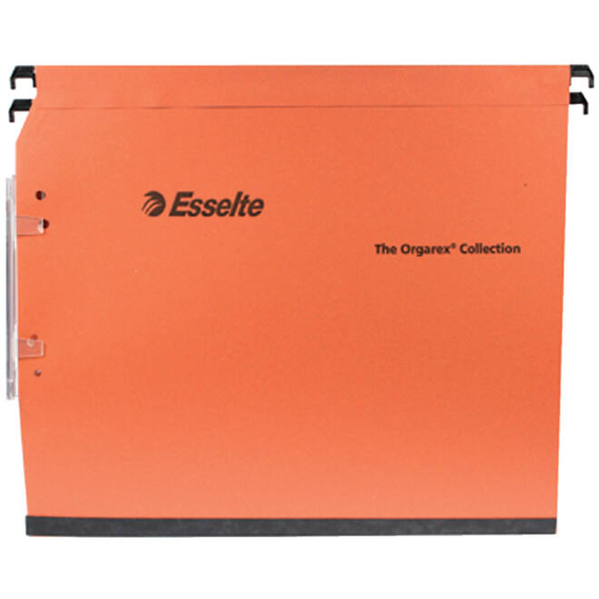 Hangmap Esselte Orgarex Dual lateraal 345x275x1 oranje
