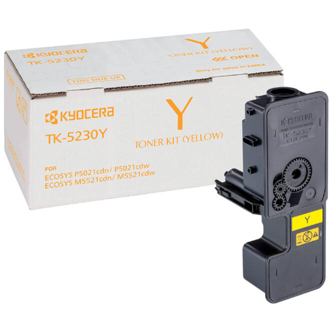 Toner Kyocera TK-5230Y geel