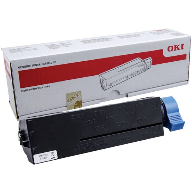 Toner Oki 45807106 zwart