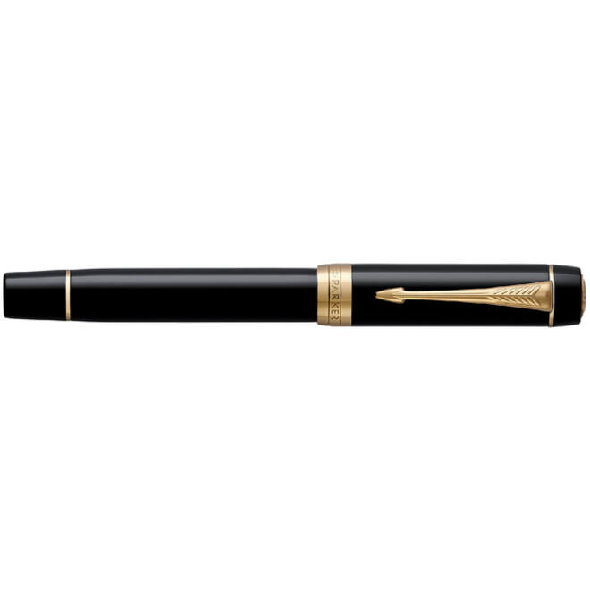 Vulpen Parker Duofold Classic black 18k GT medium
