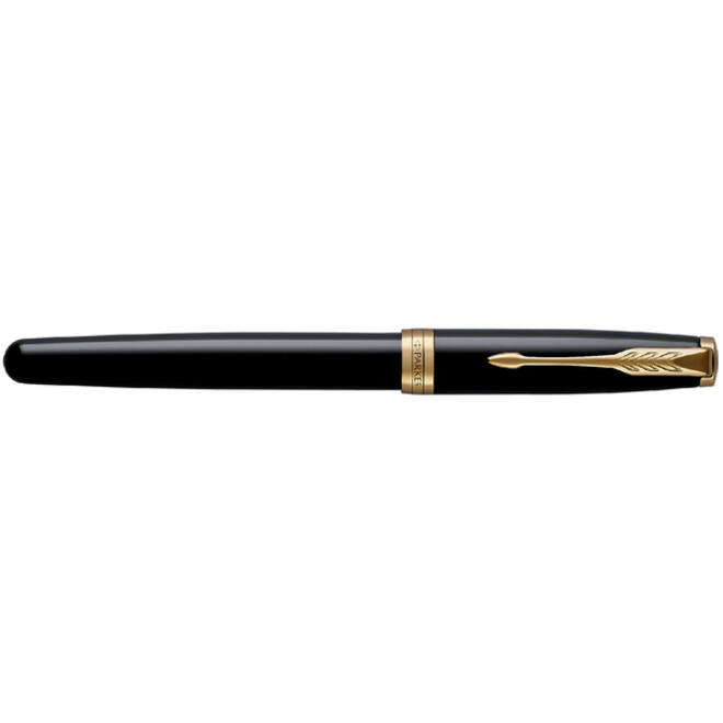 Vulpen Parker Sonnet black lacquer GT medium