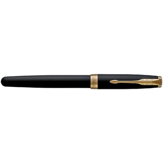 Rollerpen Parker Sonnet matte black GT fijn