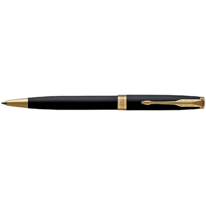 Balpen Parker Sonnet matte black lacquer GT medium