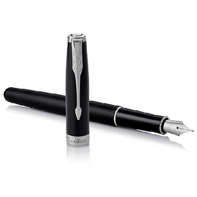Vulpen Parker Sonnet matte black CT fijn