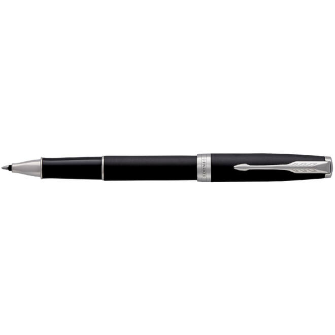 Rollerpen Parker Sonnet matte black CT fijn