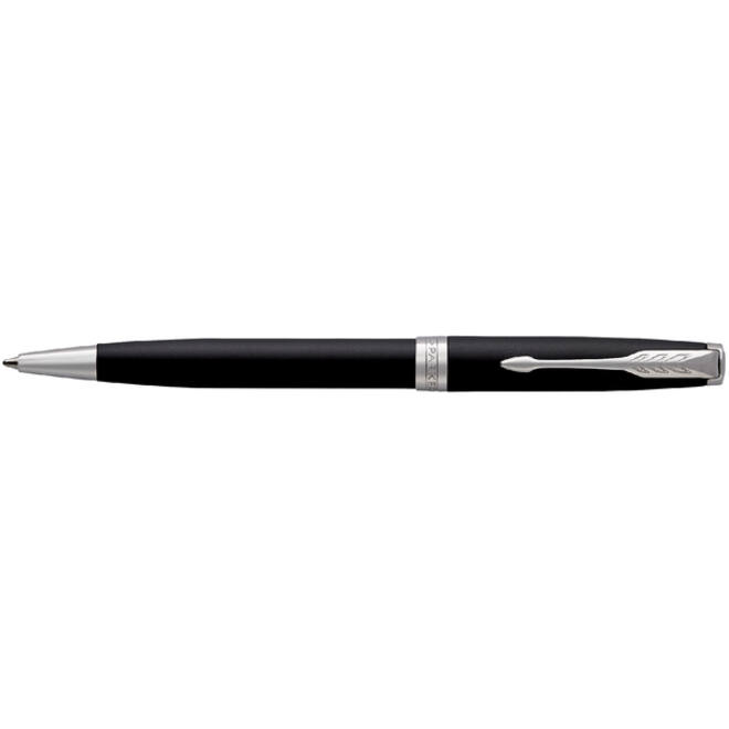 Balpen Parker Sonnet matte black lacquer CT medium