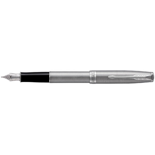 Vulpen Parker Sonnet stainless steel CT fijn