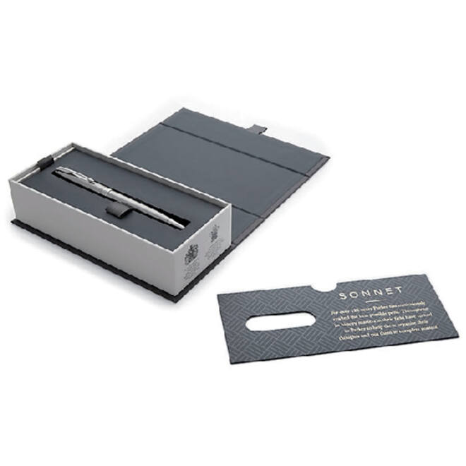 Balpen Parker Sonnet stainless steel CT medium