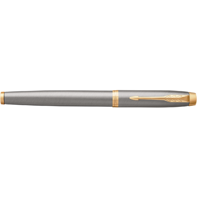 Rollerpen Parker IM brushed metal GT fijn