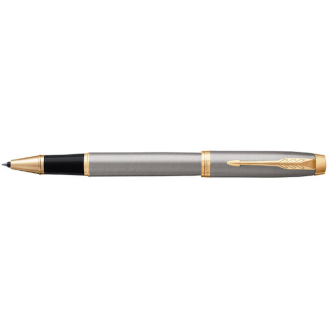 Rollerpen Parker IM brushed metal GT fijn