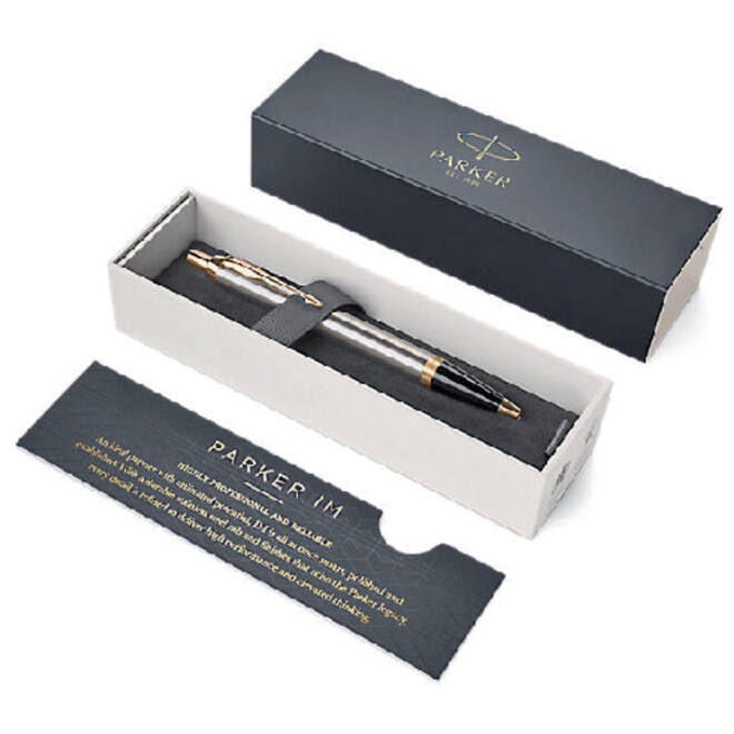 Balpen Parker IM brushed metal GT medium