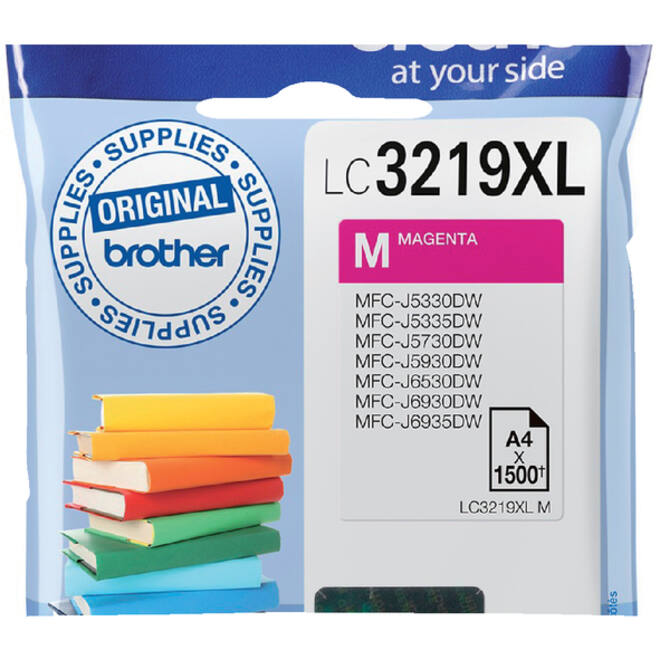 Inktcartridge Brother LC-3219XLM rood