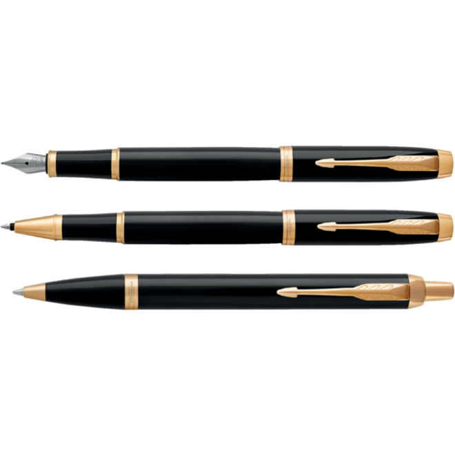 Rollerpen Parker IM black GT fijn