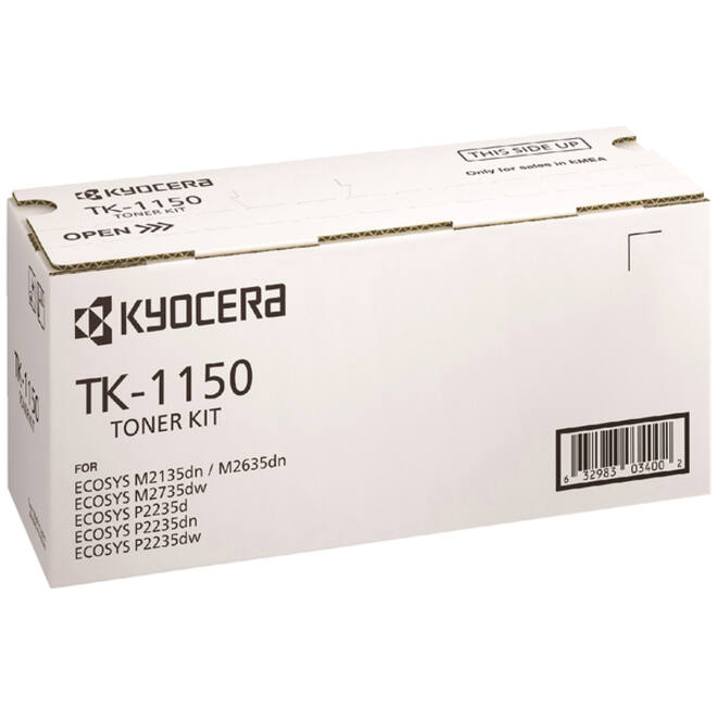 Toner Kyocera TK-1150K zwart