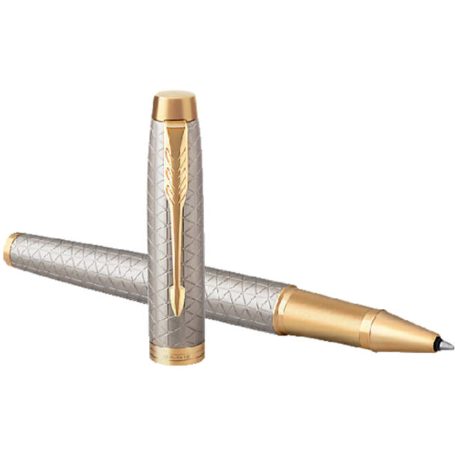 Rollerpen Parker IM Premium warm grey GT fijn
