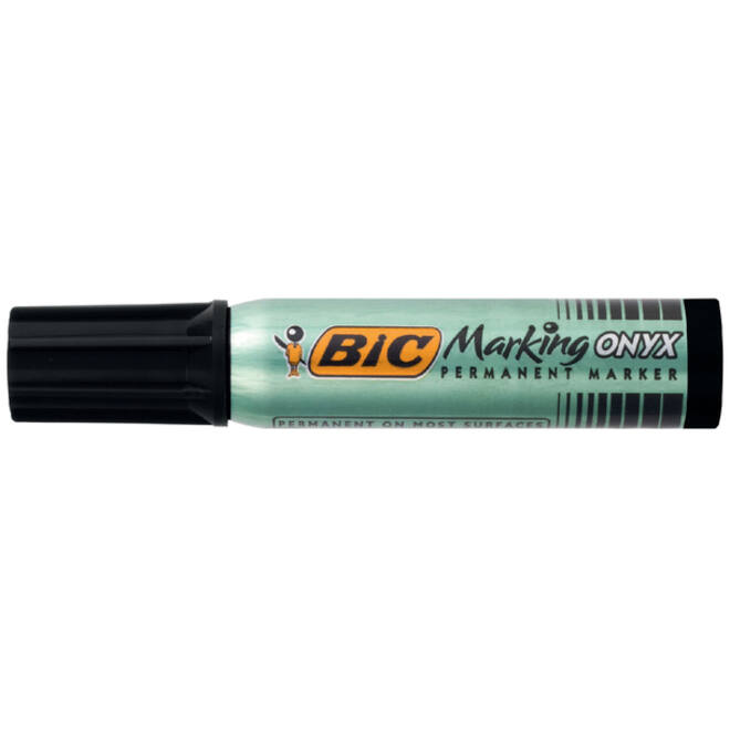 Viltstift Bic 1481 onyx schuin M zwart