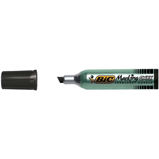 Viltstift Bic 1481 onyx schuin M zwart
